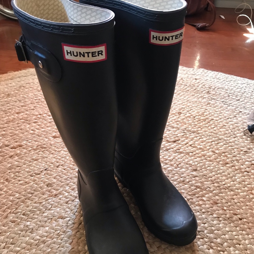 Hunter rain boots